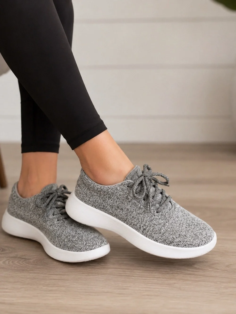 NWOT Allbirds Women’s Wool Runners Gray Merino Wool Sneakers, Size 6